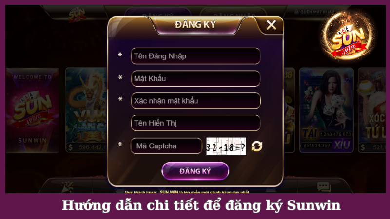 Hướng dẫn chi tiết để đăng ký Sunwin
