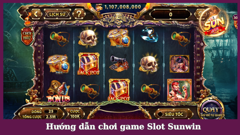 Hướng dẫn từng bước tham gia chơi Slot Sunwin cực dễ