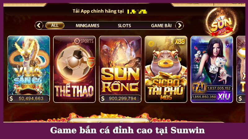 Review chi tiết sản phẩm bắn cá cực hot tại Sunwin 